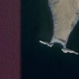 Satellite imagery of Mys Tizengauzen, RU