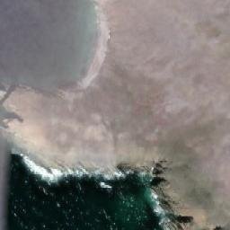 Satellite imagery of Mys Rusanovo, RU