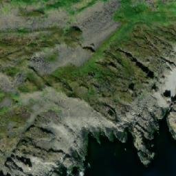 Satellite imagery of Mys Konëv, RU
