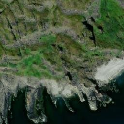 Satellite imagery of Mys Konëv, RU