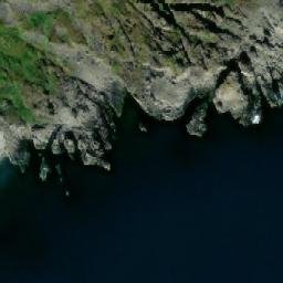 Satellite imagery of Mys Konëv, RU