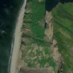 Satellite imagery of Mys Byk, RU