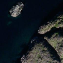 Satellite imagery of Mys Krutik, RU