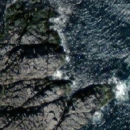 Satellite imagery of Mys Glyaden’, RU