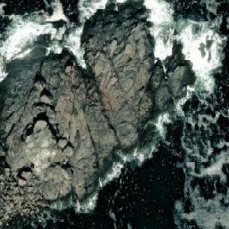 Satellite imagery of Mys Kabaki, RU
