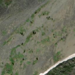Satellite imagery of Mount Russell, CA