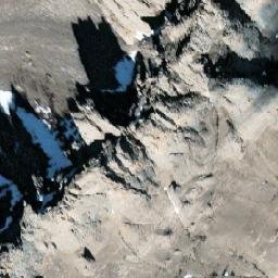 Satellite imagery of Mount Burgess, CA