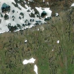 Satellite imagery of Mount Auston, CA