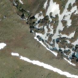 Satellite imagery of Waterfall Mountain, CA