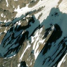 Satellite imagery of Cathedral Mountain, CA