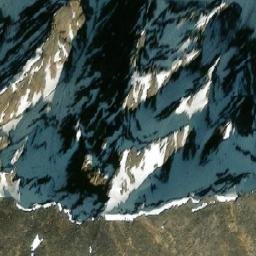 Satellite imagery of Cathedral Mountain, CA