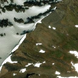 Satellite imagery of Rockcandy Mountain, CA