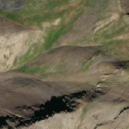 Satellite imagery of Mount Cairnes, CA