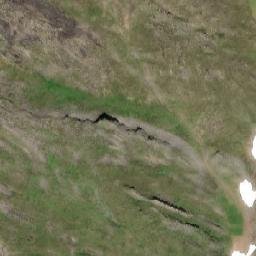 Satellite imagery of Mount Cairnes, CA
