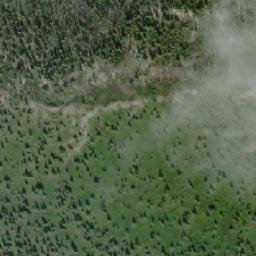 Satellite imagery of Mount Beliveau, CA