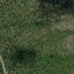 Satellite imagery of Dominion Mountain, CA