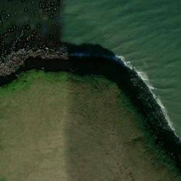 Satellite imagery of Tolstoi Point, US
