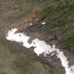 Satellite imagery of cairn, NO