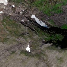 Satellite imagery of cairn, NO