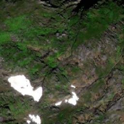 Satellite imagery of cairn, NO