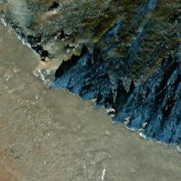 Satellite imagery of Front Mountain, CA
