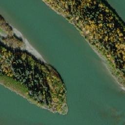 Satellite imagery of Hoochekoo Bluff, CA