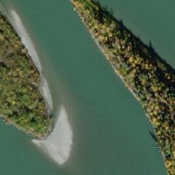 Satellite imagery of Hoochekoo Bluff, CA