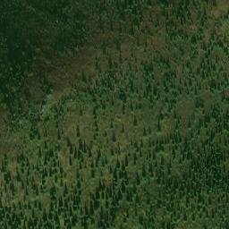 Satellite imagery of Eikland Mountain, CA