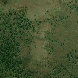 Satellite imagery of Eikland Mountain, CA