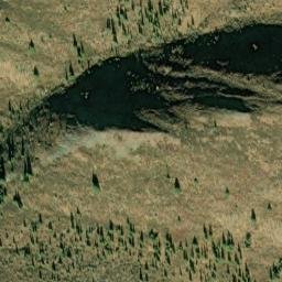 Satellite imagery of Mount Baultoff, CA