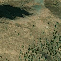Satellite imagery of Mount Baultoff, CA