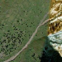 Satellite imagery of Koidern Mountain, CA