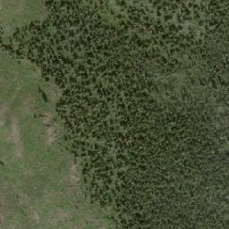 Satellite imagery of Packers Mountain, CA