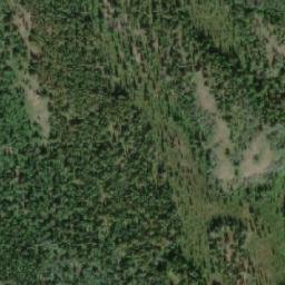 Satellite imagery of Mistake Mountain, CA