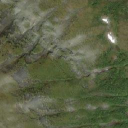Satellite imagery of Ragged Peak, CA