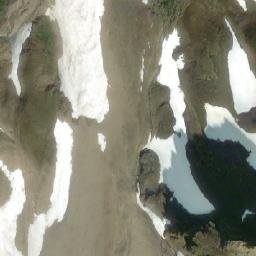 Satellite imagery of Ragged Peak, CA