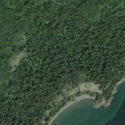 Satellite imagery of Striation Point, CA