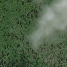 Satellite imagery of Povoas Mountain, CA