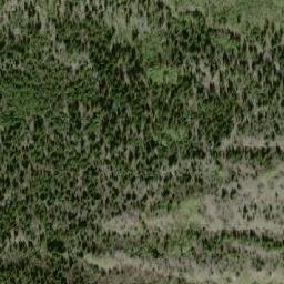 Satellite imagery of Division Mountain, CA
