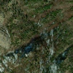 Satellite imagery of Corduroy Mountain, CA