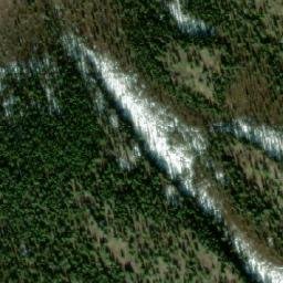 Satellite imagery of Corduroy Mountain, CA