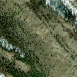 Satellite imagery of Corduroy Mountain, CA