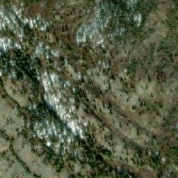Satellite imagery of Corduroy Mountain, CA