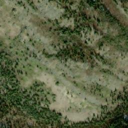 Satellite imagery of Corduroy Mountain, CA