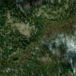Satellite imagery of Hull Mountain, CA