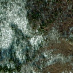 Satellite imagery of Hull Mountain, CA