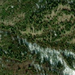 Satellite imagery of Hull Mountain, CA