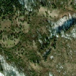 Satellite imagery of Hull Mountain, CA