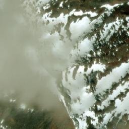 Satellite imagery of Mount Porthos, CA