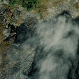 Satellite imagery of Crater Mountain, CA
